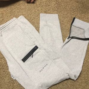 Alpha Co. comfort fleece with drawstring